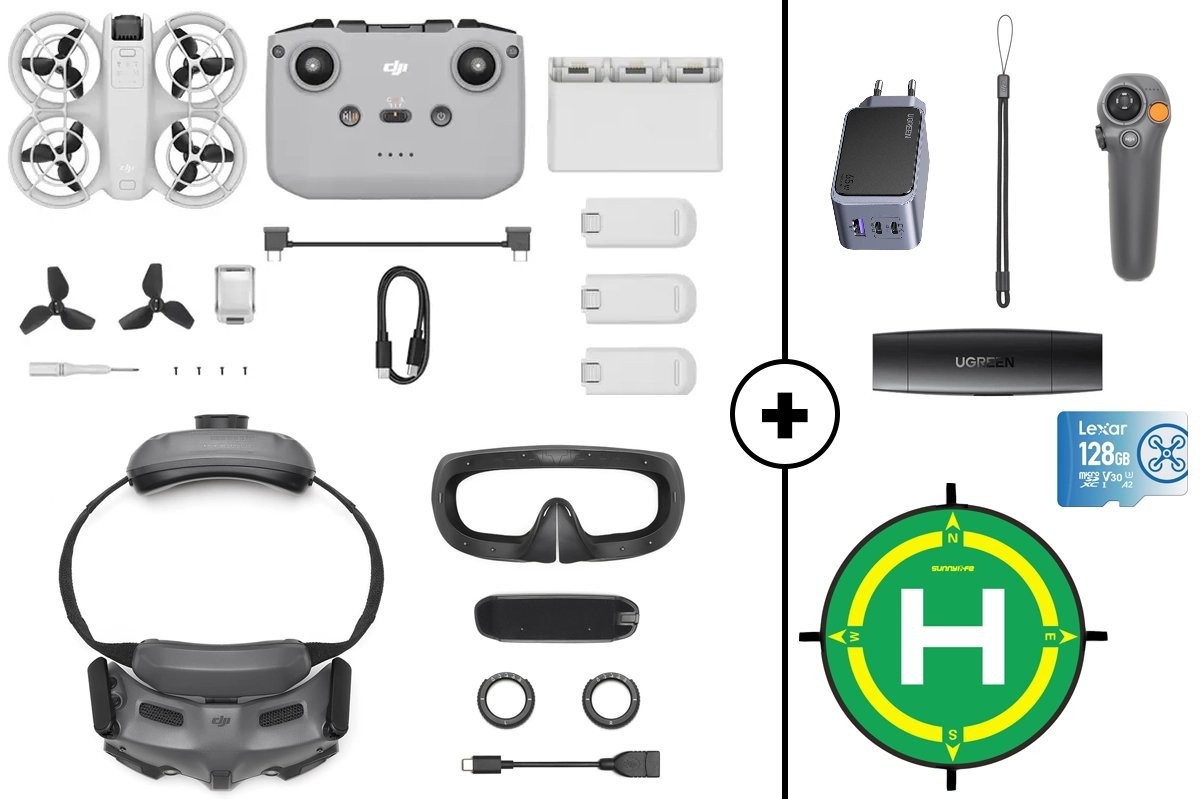 DJI Immersive Combo - szczegółowa zawartość zestawu